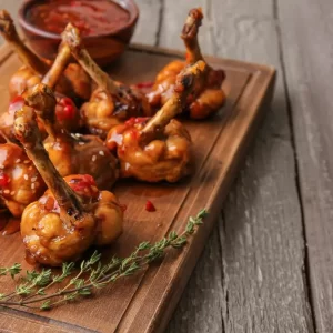 Smoked BBQ Chicken Lollipop