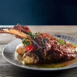 Whole Roasted Rack of Lamb