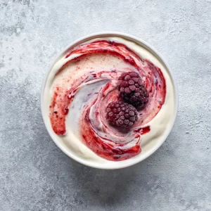 Seasonal Berries & Cream